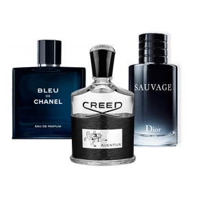 4 Parfums - Invictus, Aventus, Bleu de Chanel et Sauvage (ACHETEZ 2, RECEVEZ-EN 4)