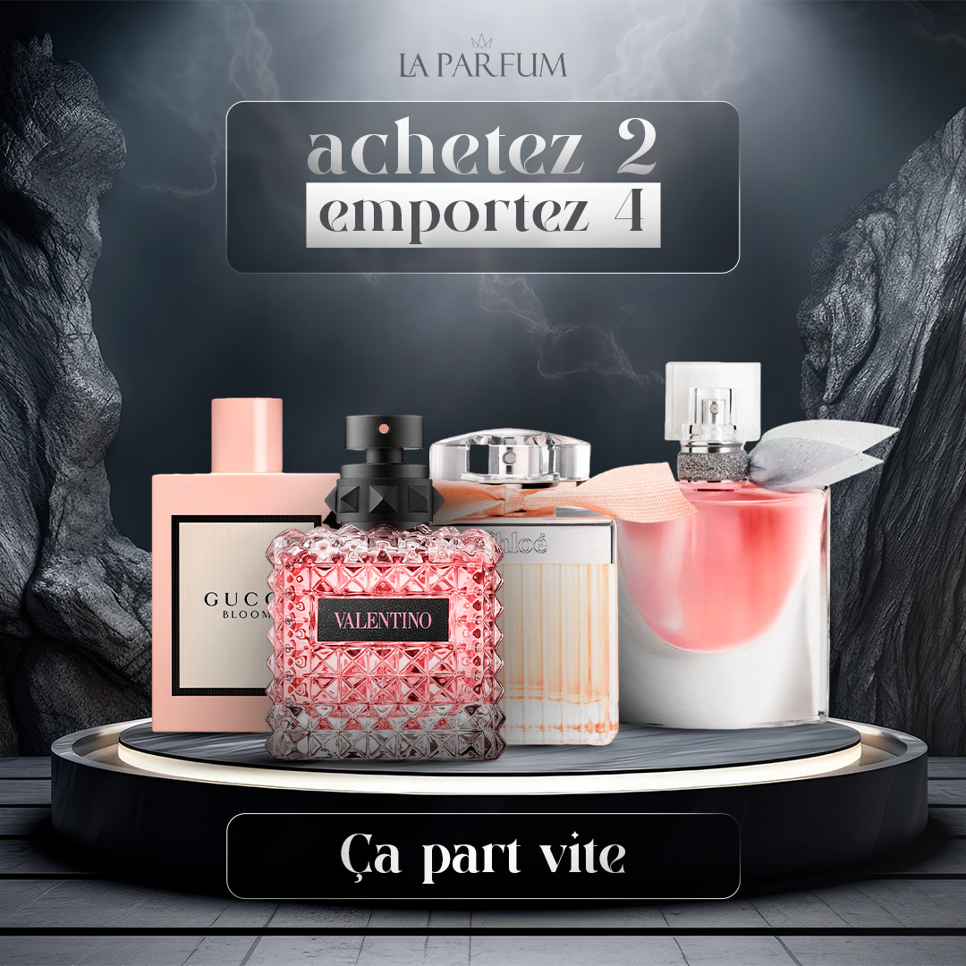 4 Parfums - Born in Roma, La Vie Est Belle, Chloé et Bloom (ACHETEZ 2, RECEVEZ-EN 4)